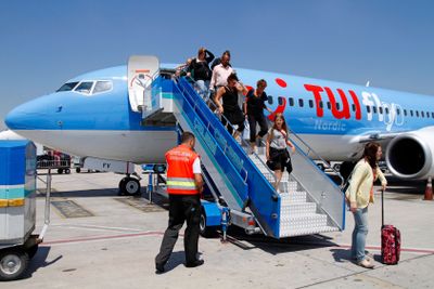 Tuifly avstigande resenärer 1