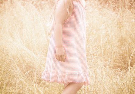 Little midsummer girl