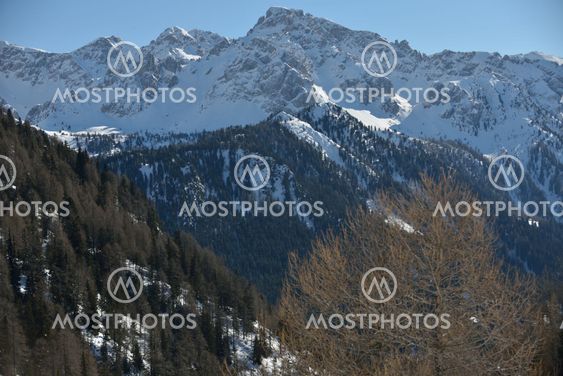 mountain winter nature