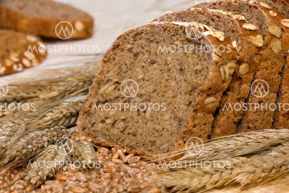 Whole-grain bread and cereals