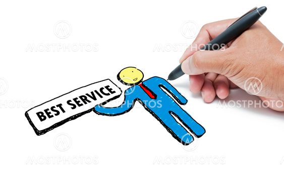 Service center drawing