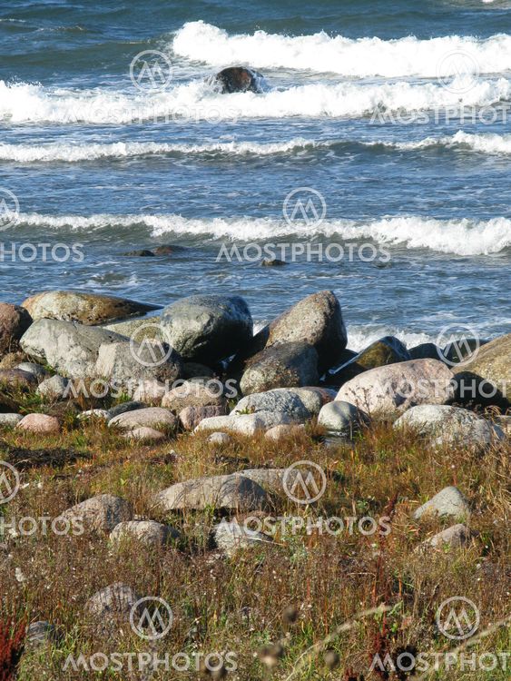 KUST EUROPA SVERIGE REGION GOTLAND VISBY STRANDPROMENADEN...