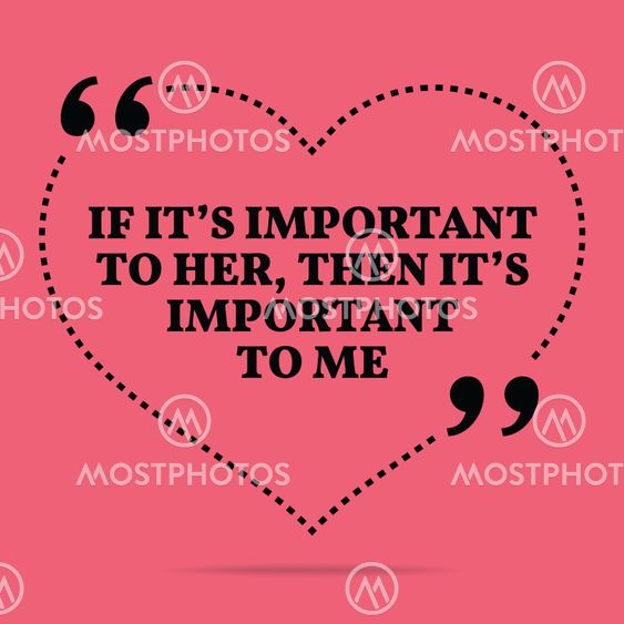 Inspirational love marriage quote. If it's important to...
