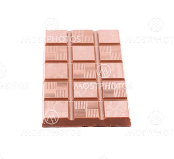 Milk chocolate bar.