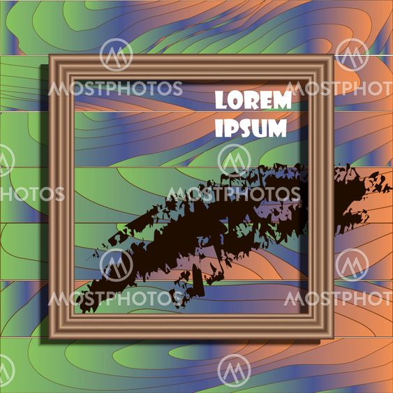 Wooden frame design