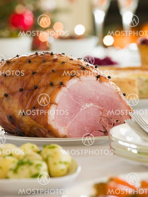 Honey Roasted Ham Boxing Day Buffet