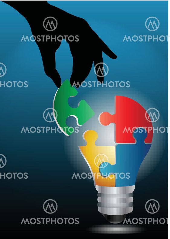 lightbulb ideas puzzle