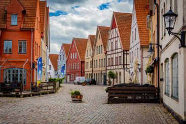 Medieval and Hansa inspired living area Jakriborg in...