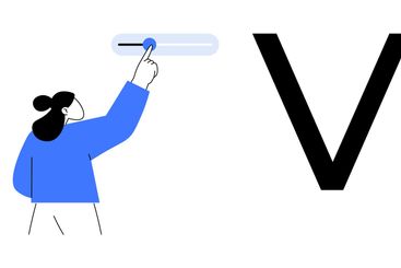 Woman Painting a Sign Next to a Vegan Storefront