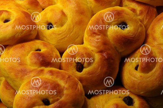 Swedish saffron buns