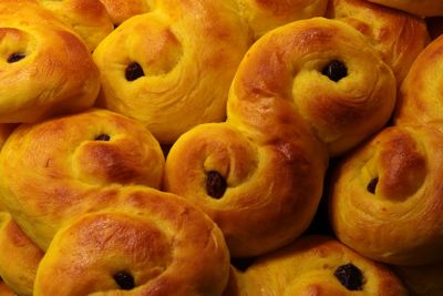 Swedish saffron buns 