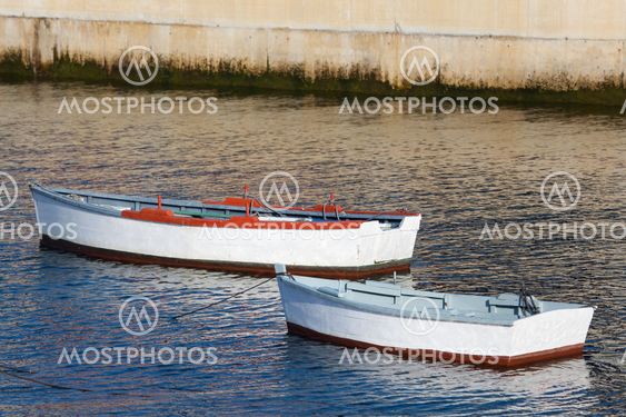 Boats in Figueras, Asturias, Spain