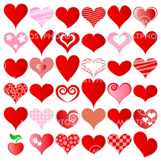 hearts set