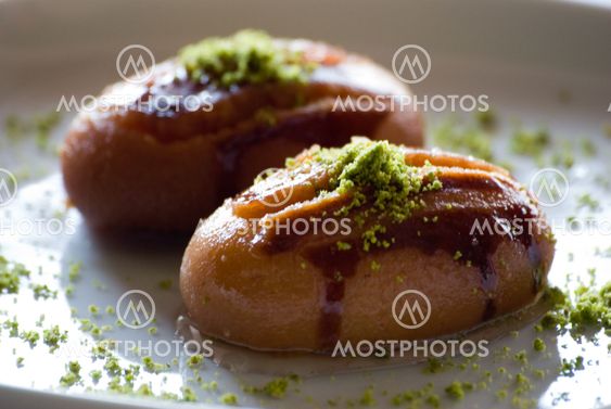 Turkish dessert with syrup - Sekerpare