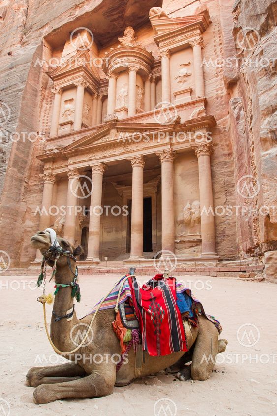 The Treasury at Petra, Jordan