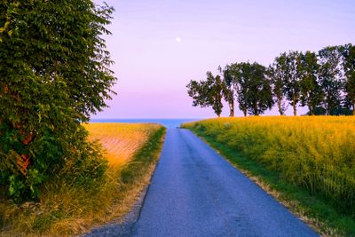 Raka vägen till havet