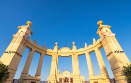 Palermo, Italy - March 23, 2019: Alle Terazze restaurant...