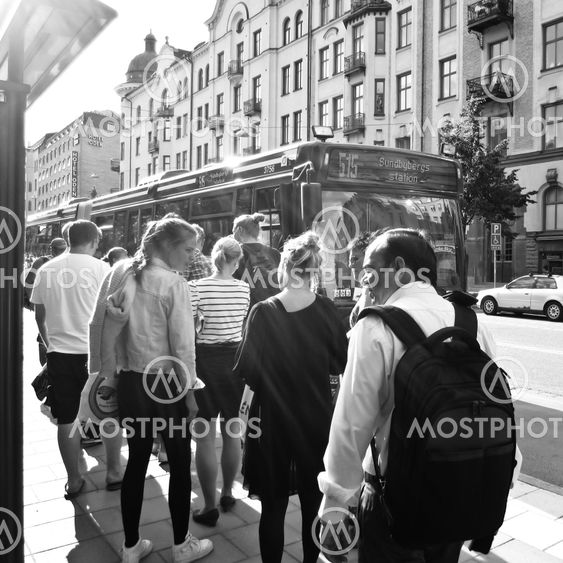 Bus stop at karlberg road 2