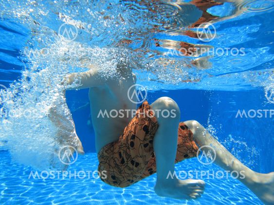 Playing in the pool