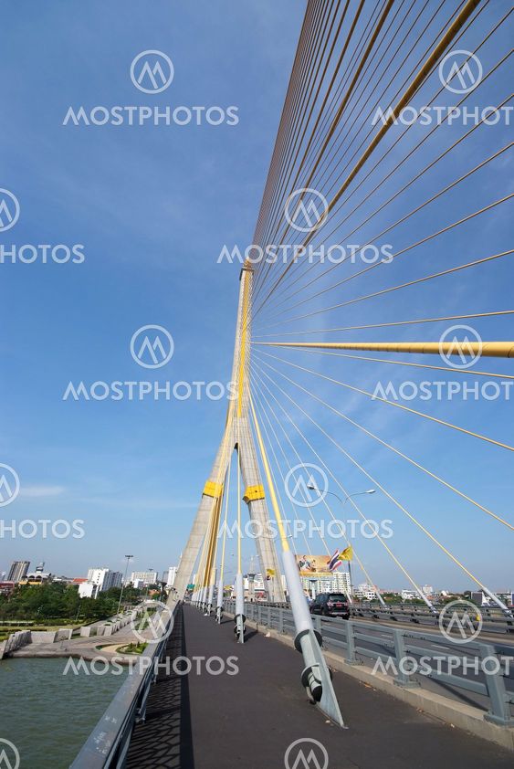 Mega sling Bridge,Rama 8