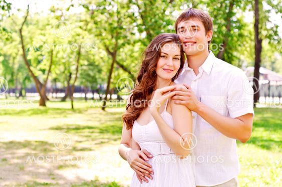 couple in the park