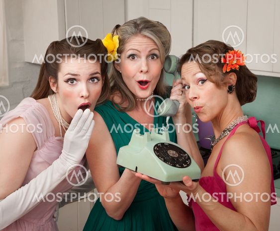 Three Retro Women