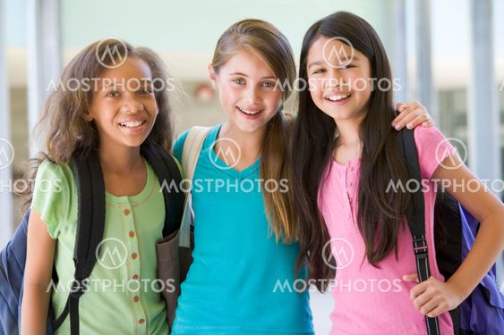 Group of elementary school friends