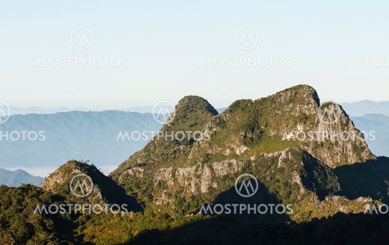 View from Doi Chiang Dao mountain