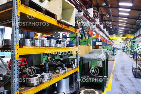metal industy factory indoor
