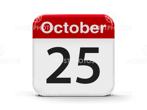 25th October