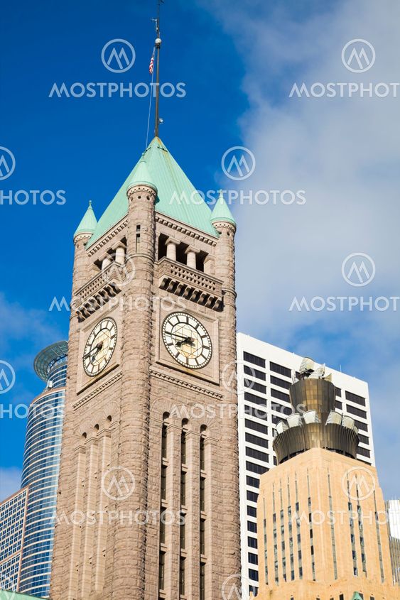 Clock Tower in Minneapolis