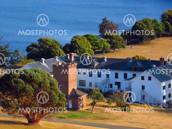 Military Buildings By Water