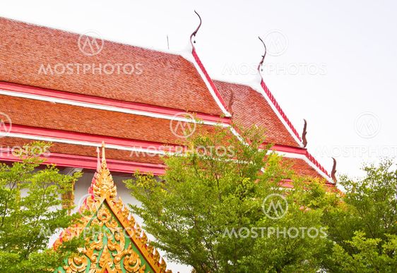 Temple roof.