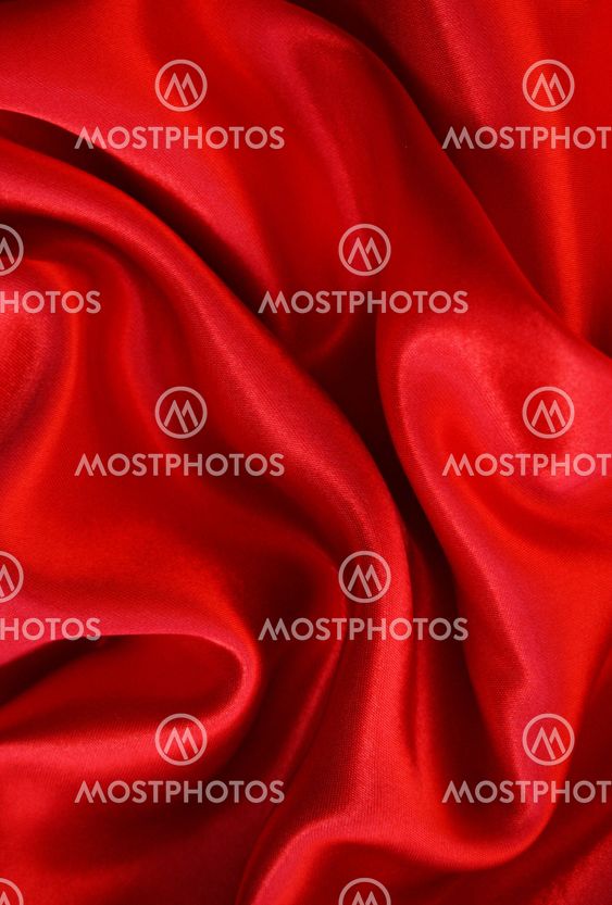 Smooth Red Silk as background