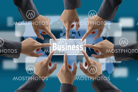 World business team