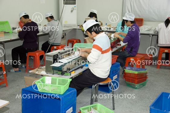 Pregnancy tests factory in China
