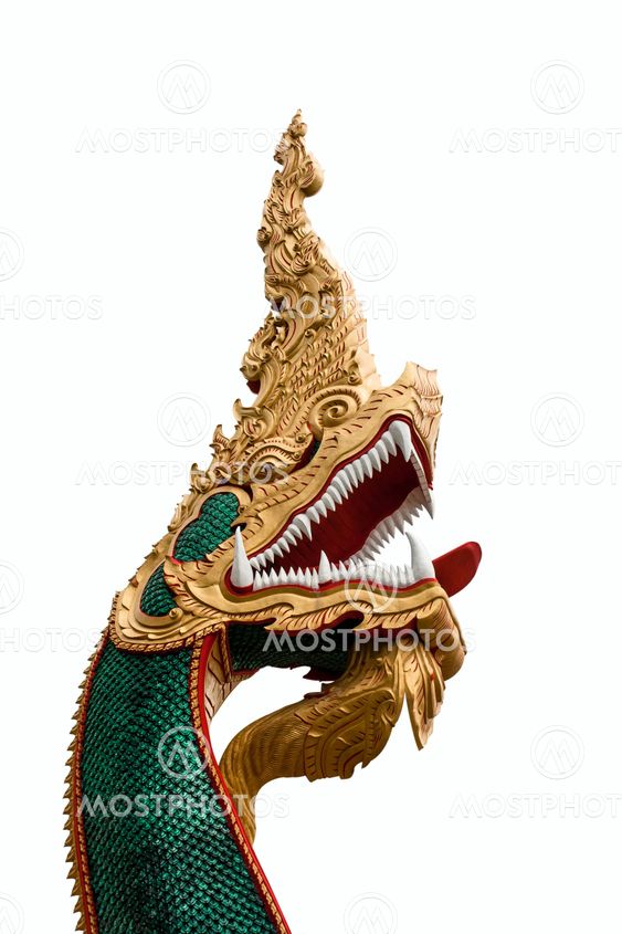 Naga statue in thailand