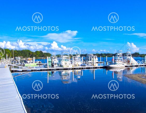 HDR riverside marina 2