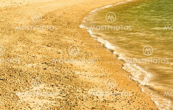 Waves on the beach.