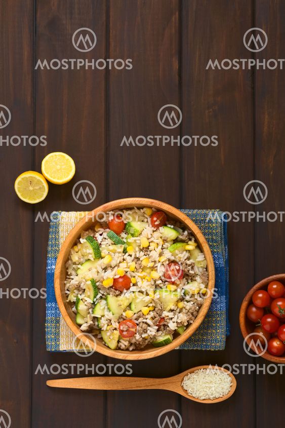 Rice Dish with Meat and Vegetables