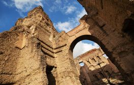 Terme di Caracalla or the Bath of Caracalla in Rome.