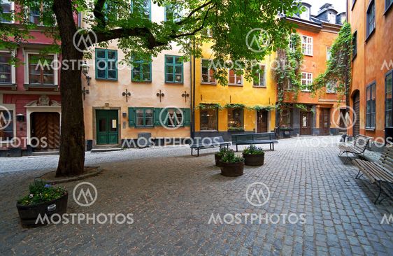 Old Town Square in Stockholm