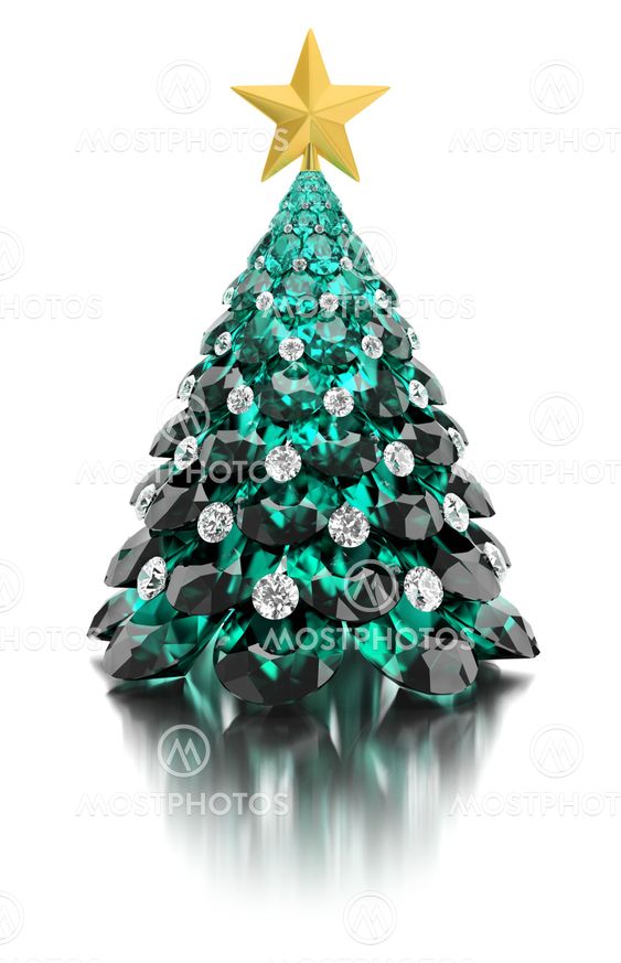 Christmas gem tree