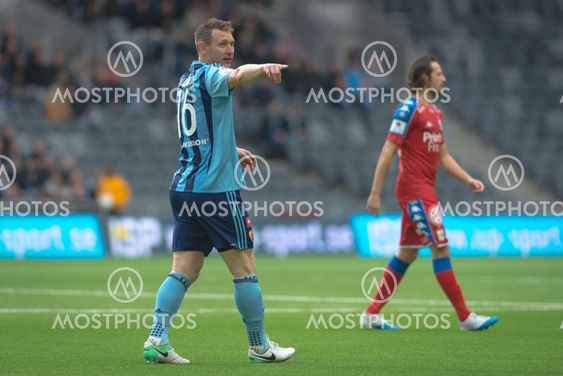 Match between Djurgarden IF and IFK Goteborg at the Tele2...