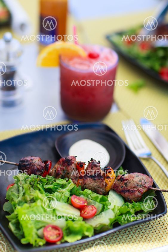 Beef skewers