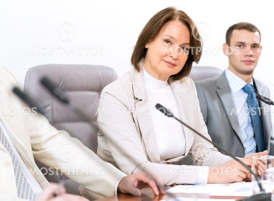Portrait of a senior businesswoman
