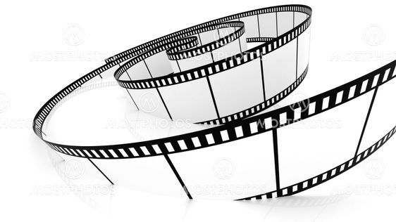 Blank film strip