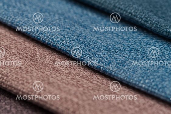 Multi color fabric texture samples