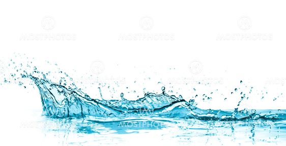 turquoise water splash