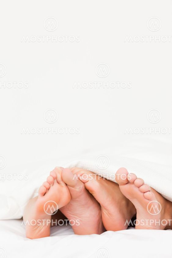 Portrait of four feet